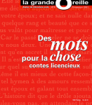 09 - Printemps 2001 - Des mots pour la chose : contes licencieux vignette
